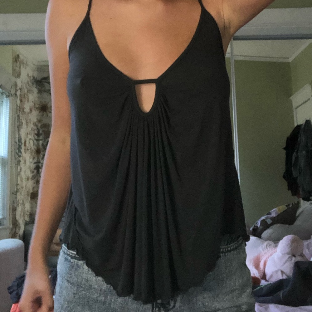 Flowy free people tank